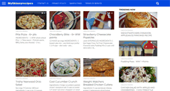 Desktop Screenshot of myskinnyrecipes.com