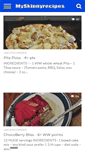 Mobile Screenshot of myskinnyrecipes.com